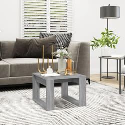 Vidaxl - Tavolino Grigio Sonoma 50x50x35 cm in Legno Multistrato 762528