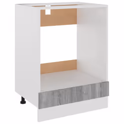 Mobile da Forno Grigio Sonoma 60x46x81,5 cm Legno Multistratocod mxl 127848