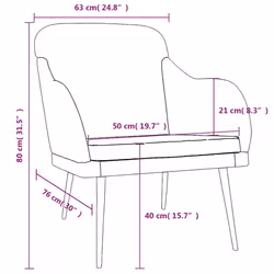 VidaXL 351463 poltrona - Vista aggiuntiva 8