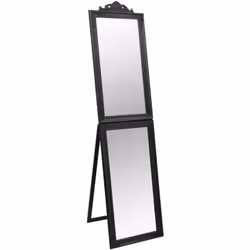 Questo specchio autoportante, con il suo stile barocco elegante, sarà un ottimo complemento decorativo al vostro ingresso, ca ...
