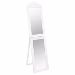 vidaXL Specchio Autoportante Bianco 45x180 cm - Vista aggiuntiva 2