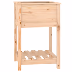Fioriera con Mensola 54x54x81 cm in Legno Massello di Pinocod mxl 128723 - Vista aggiuntiva 2