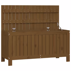 vidaXL Contenitore da Giardino Ambra 108x42,5x54cm Legno Massello Pino - Vista aggiuntiva 2