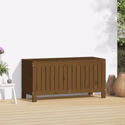 vidaXL Contenitore da Giardino Ambra 108x42,5x54cm Legno Massello Pino - Vista aggiuntiva 3