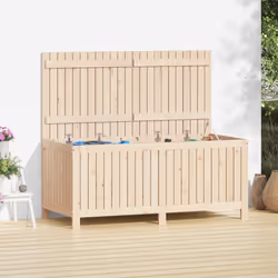 Contenitore da Giardino 147x68x64 cm in Legno Massello di Pinocod mxl 80127