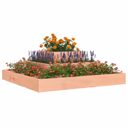 vidaXL Fioriera 80x80x27 cm in Legno Massello di Douglas - Vista aggiuntiva 3
