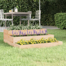 Vidaxl - Fioriera 78x78x27 cm in Legno Massello di Pino