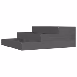 VidaXL 823908 fioriera Pino Grigio - Vista aggiuntiva 2