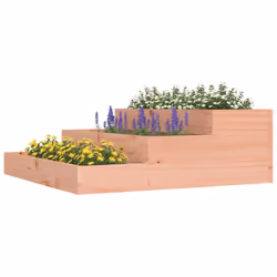 vidaXL Fioriera 78x78x27 cm in Legno Massello di Douglas - Vista aggiuntiva 3