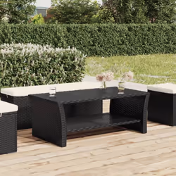 Questo tavolino da salotto, progettato con linee semplici e pulite, è un'ottima scelta per il giardino, il patio e altri spaz ...