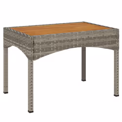 vidaXL Set Divani da Giardino 3 pz con Cuscini in Polyrattan Grigio - Vista aggiuntiva 3