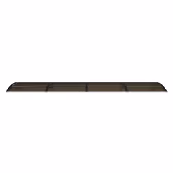 Tettoia per Porta Nera 350x75 cm Policarbonatocod mxl 130302 - Vista aggiuntiva 3