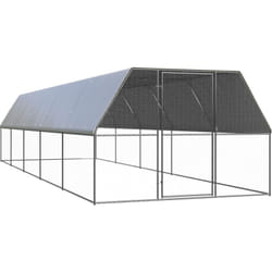 Vidaxl - Gabbia per Polli da Esterno 3x10x2 m in Acciaio Zincato
