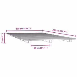 VidaXL 824553 rete a doghe - Vista aggiuntiva 8