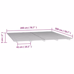 VidaXL 824559 rete a doghe - Vista aggiuntiva 8