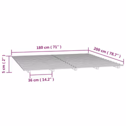 VidaXL 824585 rete a doghe - Vista aggiuntiva 8