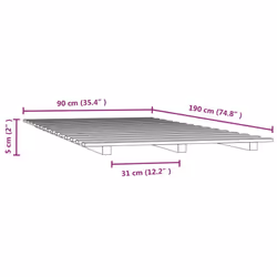 VidaXL 824589 rete a doghe - Vista aggiuntiva 8