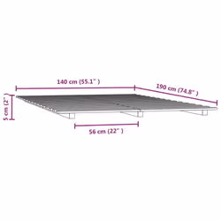 VidaXL 824604 rete a doghe - Vista aggiuntiva 8
