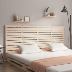 vidaXL Testiera da Parete 166x3x91,5 cm in Legno Massello di Pino