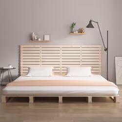 vidaXL Testiera da Parete 166x3x91,5 cm in Legno Massello di Pino - Vista aggiuntiva 3