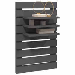VidaXL 824765 scaffale Pino Grigio - Vista aggiuntiva 4