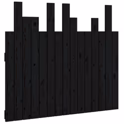 VidaXL 824777, Nero, Legno di pino, 1080 mm, 80 cm, 30 mm