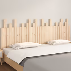 vidaXL Testiera da Parete 204x3x80 cm in Legno Massello di Pino - Vista aggiuntiva 3