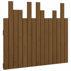 Testiera da Parete Miele 95,5x3x80 cm in Legno Massello di Pinocod mxl 81526 - Vista aggiuntiva 2