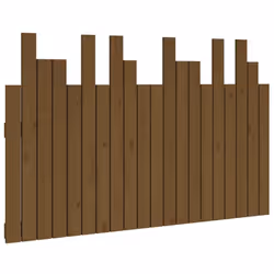 vidaXL Testiera da Parete Ambra 127,5x3x80cm in Legno Massello di Pino - Vista aggiuntiva 2