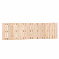 vidaXL Testiera da Parete 204x3x60 cm in Legno Massello di Pino - Vista aggiuntiva 2