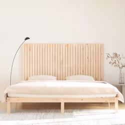 vidaXL Testiera da Parete 204x3x110 cm in Legno Massello di Pino - Vista aggiuntiva 3