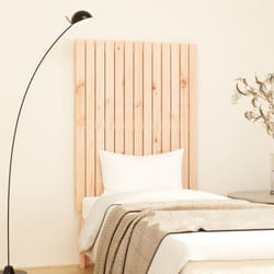 vidaXL Testiera da Parete 82,5x3x110 cm in Legno Massello di Pino