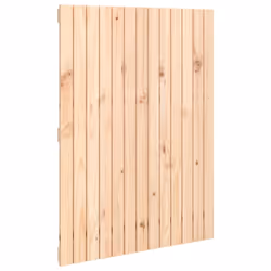 vidaXL Testiera da Parete 82,5x3x110 cm in Legno Massello di Pino - Vista aggiuntiva 2