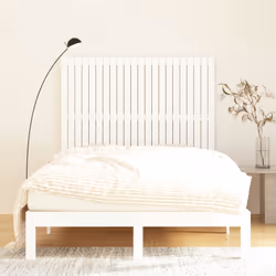 VidaXL 824969 testiera e pedana Bianco - Vista aggiuntiva 3