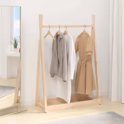 Mettete in ordine l'armadio e scegliete facilmente il vostro outfit grazie a questo appendiabiti in legno! Legno massello di  ...