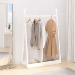 Mettete in ordine l'armadio e scegliete facilmente il vostro outfit grazie a questo appendiabiti in legno! Legno massello di ...