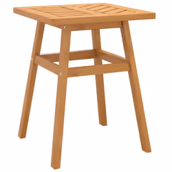 vidaXL Tavolino 45x45x60 cm in Legno Massello di Acacia - Vista aggiuntiva 2