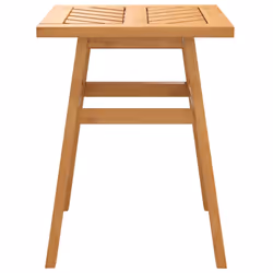 vidaXL Tavolino 45x45x60 cm in Legno Massello di Acacia - Vista aggiuntiva 3