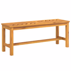 Panca da Giardino 110 cm in Legno Massello di Acaciacod mxl 129472 - Vista aggiuntiva 2
