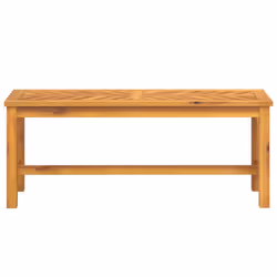 Panca da Giardino 110 cm in Legno Massello di Acaciacod mxl 129472 - Vista aggiuntiva 3