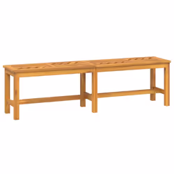 Panca da Giardino 150 cm in Legno Massello di Acaciacod mxl 73349 - Vista aggiuntiva 2