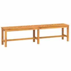 Panca da Giardino 180 cm in Legno Massello di Acaciacod mxl 106275 - Vista aggiuntiva 2