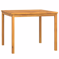Tavolo da Pranzo da Giardino 90x90x74 cm Legno Massello Acaciacod mxl 129345 - Vista aggiuntiva 2