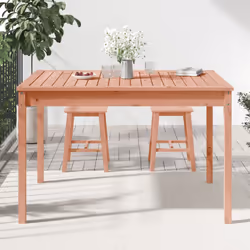 Tavolo da Giardino 121x82,5x76 cm in Legno Massello di Douglascod mxl 82103 - Vista aggiuntiva 3