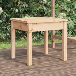 Panchina da Giardino, Panca da Giardino 50x44x45 cm in Legno Massello di Pino Vidaxl
