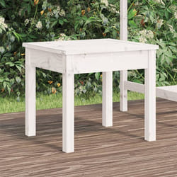 Vidaxl - Panca da Giardino Bianca 50x44x45 cm Legno Massello di Pino