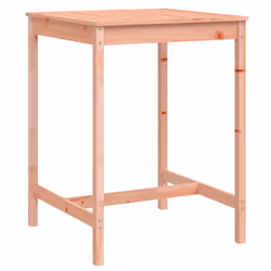 Tavolo da Giardino 82,5x82,5x110cm in Legno Massello di Douglascod mxl 129886 - Vista aggiuntiva 2