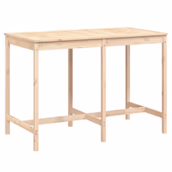 Tavolo da Giardino 159,5x82,5x110 cm in Legno Massello di Pinocod mxl 106015 - Vista aggiuntiva 2