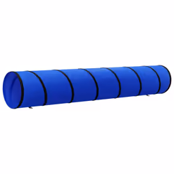 Tunnel per Cani Blu Ø 50x300 cm in Poliesterecod mxl 102441 - Vista aggiuntiva 2