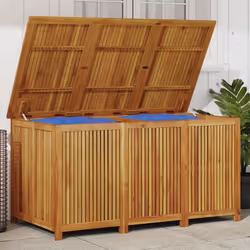Questo contenitore da giardino in legno offre ampio spazio per decorazioni, attrezzi da giardinaggio e qualsiasi altra cosa c ...